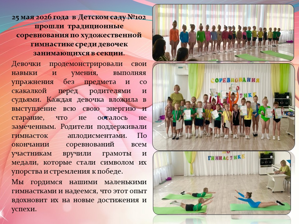 Соревнования 2026 гимнастика 1